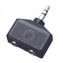 AC 16 - Audio redukcia, 3,5 mm stereo vidlica-2 x 3,5 mm stereo zásuvka