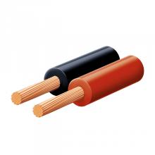 KL 0,35 - Reprokábel, červeno-čierny, 2x0,35mm, 100m/kotúč