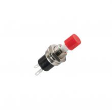 SP 02/RD - Tlačidlo, 12V, 1 el.obvod, mini, červené, uzatváracie