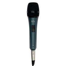 M 8 - Ručný mikrofón,kovová, XLR-6,3 mm