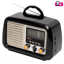 RRT 2B - Retro prenosné rádio, MP3-BT