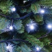 KSI 50F/WH - Spojovateľný svietiaci reťazec, žiariaci, 50 LED, biela, na vonkajšie použitie