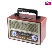 RRT3 - Retro prenosné rádio, AC-DC, MP3-BT, 3-pásmový