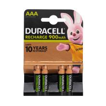 Duracell HR03 - Duracell 10PP110048 AAA NiMH akumulátor, napätie 1,2 V, kapacita 900 mAh, 4 ks/blister