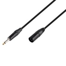XLRMJACK3 - XLR/JACK kábel, 3m, XLR vidlica-6.3mm JACK vidlica, mono
