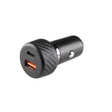 SAU48PD - Rýchlonabíjačka do auta USB-A   USB-C