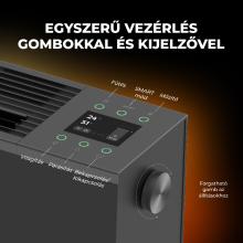 AFH0002S - AENO Prémium Eco Smart ohrievač - 2000 W, čierna