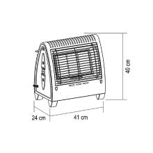 FG420 - Prenosný infračervený ohrievač, plynové zariadenie, 4,2 kW